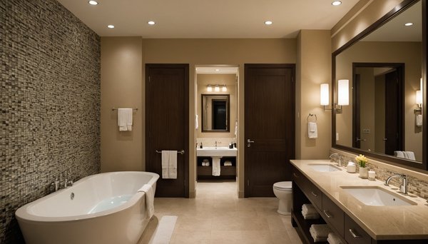 Salle de bain hotellerie : élégance et confort pour vos clients