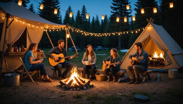 Des animations pour petits et grands lors de vacances en camping
